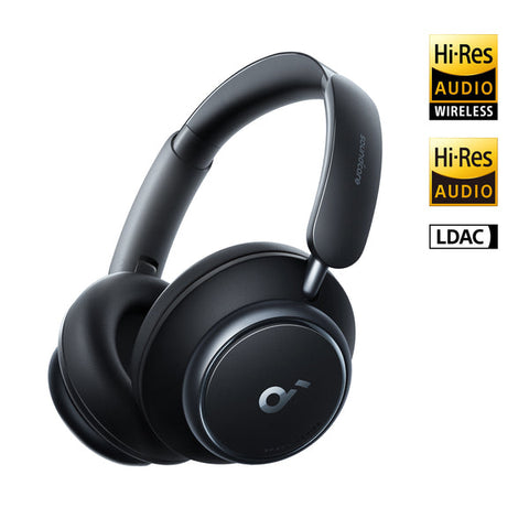 Anker Space Q45 Cuffie Con cavo e senza cavo A Padiglione Musica e Chiamate USB tipo-C Bluetooth Nero