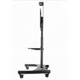 STAFFA PAVIMENTO PER TV 65 50KG NPF10020 LOAD 50KG CON RUOTE