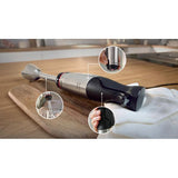 Bosch Serie 6 MSM6M622 frullatore 0,6 L Frullatore per cottura 1000 W Nero, Stainless steel