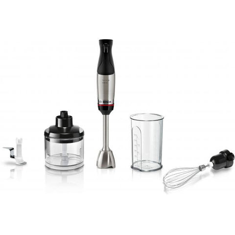 Bosch Serie 6 MSM6M622 frullatore 0,6 L Frullatore per cottura 1000 W Nero, Stainless steel