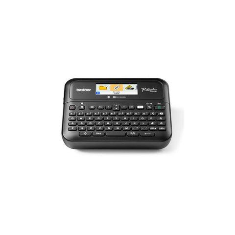 Brother PT-D610BTVP stampante per etichette [CD] Trasferimento termico Con cavo e senza cavo TZe Bluetooth (Brother PT-D610BTVP Label Printer with Carry Case)