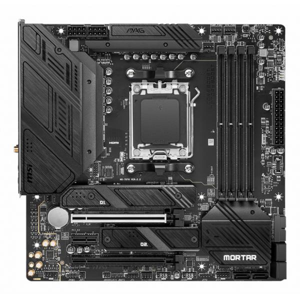 MSI MAG B650M Mortar WIFI AMD B650 Socket AM5 micro ATX (MAG B650M Mortar WIFI)