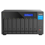 QNAP TVS-H874 NAS CHASSIS TOWER INTEL i5-12400 2.5GHz RAM 32GB-8 BAY HDD/SSD 2.5"/3.5"-LAN 10/100/1000/2500 Mbps-COLORE NERO
