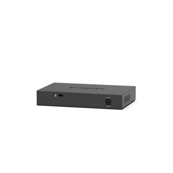 NETGEAR MS305-100EUS switch di rete Non gestito 2.5G Ethernet [100/1000/2500] Nero (5-PORT 2.5G UNMANAGED SWITCH - MULTI-GIG)