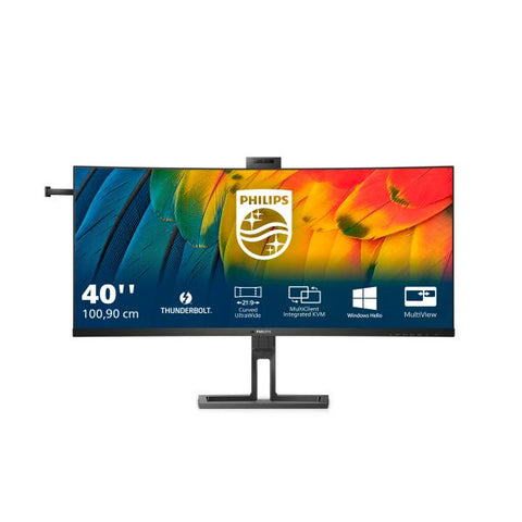 Monitor Philips 40B1U6903CH/00 para PC, 100,8 cm (39,7"), 5120 x 2160 píxeles, 5K Ultra HD LCD, Nero