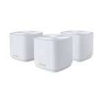 ASUS ZENWIFI XD5 SISTEMA WI-FI 6 AX MESH DUAL BAND 3000 Mbit/s COPERTURA 700 MQ AIPROTECTION CON TRENDMICRO BIANCO 3 Pz.