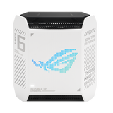 ASUS ROG Rapture GT6 Banda tripla [2.4 GHz/5 GHz/5 GHz] Wi-Fi 6 [802.11ax] Bianco 4 Interno (Router Asus ROG Rapture GT6 AX10000 Ai)