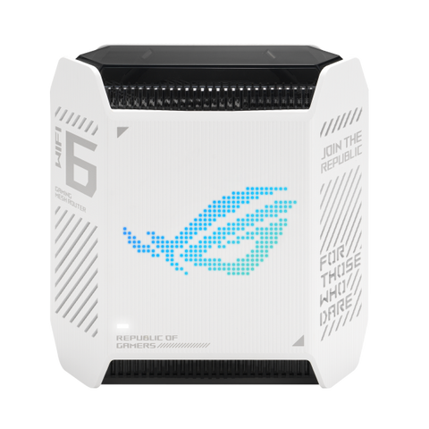 ASUS ROG Rapture GT6 Banda tripla [2.4 GHz/5 GHz/5 GHz] Wi-Fi 6 [802.11ax] Bianco 4 Interno (Router Asus ROG Rapture GT6 AX10000 Ai)