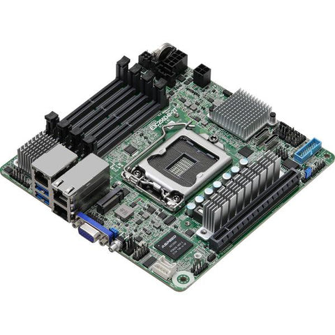 Asrock E3C256D4I-2T scheda madre Intel C256 LGA 1200 (Socket H5) mini ITX