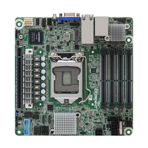 Asrock E3C256D4I-2T scheda madre Intel C256 LGA 1200 (Socket H5) mini ITX