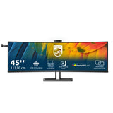 Pantalla LED Philips serie 6000 45B1U6900CH/00 de 113 cm [44,5"] 5120 x 1440 píxeles UltraWide Dual Quad HD Nero (44,5" 5K2K 100W USB C Docking Webcam)
