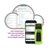 NetAlly LinkSprinter Pocket Tester PoE Verde (LSPRNTR-300 LINKSPRINTER MODEL 300)