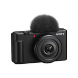 Sony Vlog camera ZV-1F di Fotocamera digitale (schermo orientabile, video in 4K, slow motion, funzionalità per vlog) - Nera