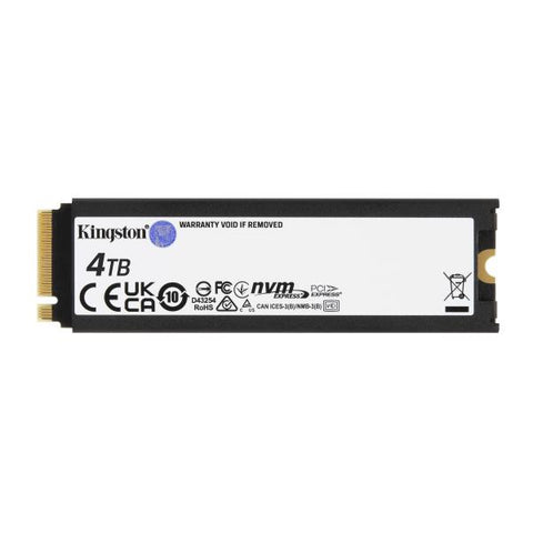 Kingston Technology FURY Renegade M.2 4000 GB PCI Express 4.0 3D TLC NVMe