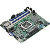 Asrock E3C256D4ID-2T scheda madre Intel C256 LGA 1200 (Socket H5) mini ITX