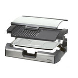 Steba VG 200 2200 W Grill Elettrico Da tavolo Nero, Argento