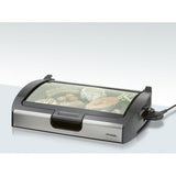 Steba VG 200 2200 W Grill Elettrico Da tavolo Nero, Argento