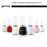 Smeg 50's Style Aesthetic 0,6 L Frullatore da tavolo 300 W Rosa