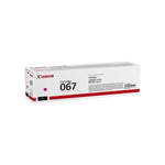 TONER CANON 067 M MAGENTA 1.250PP X LBP631CW LBP633CDW MF657CDW MF655CDW MF651CW