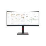 Lenovo ThinkVision T34w-30 LED display 86,4 cm [34] 3440 x 1440 Pixel Wide Quad HD Nero (Lenovo ThinkVision T34w-30)