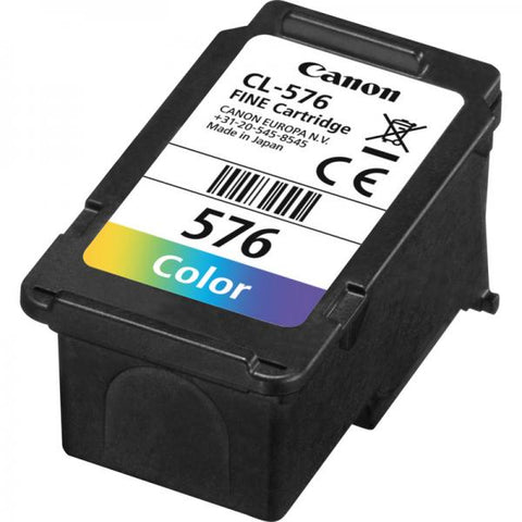 CANON CL-576 TINTA CARUCCIA COLORE CIANO MAGENTA GIALLO 6,2 ML POR PIXMA MG3550