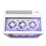 Torre de techo midi NZXT H9 Elite blanca 