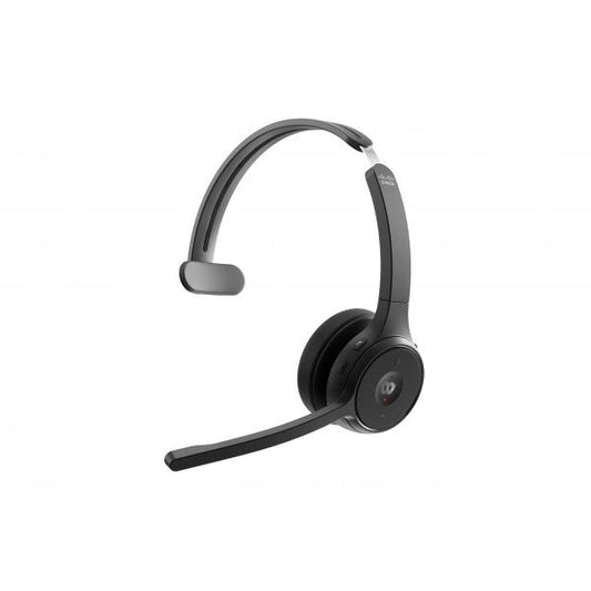 CISCO HEADSET 721 CUFFIA MONO CON MICROFONO OVER EAR BLUETOOTH 5.0 CISCO WEBEX CERTIFIED NERO