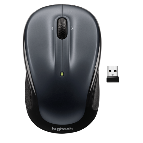 LOGITECH M325s MOUSE AMBIDESTRO WIRELESS OTTICO 1.000 DPI COLORE NERO