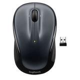 LOGITECH M325s MOUSE AMBIDESTRO WIRELESS OTTICO 1.000 DPI COLORE NERO