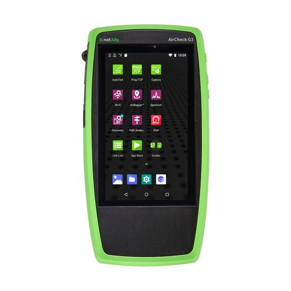 NetAlly AirCheck G3 PRO analizzatore network Verde (AIRCHECK-G3E-PR-TKT AIRCHECK G3 PRO KIT WITH TEST ACC [PARTIAL TRI-BAND])