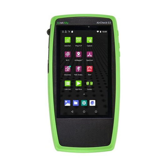 NetAlly AirCheck G3 PRO analizzatore network Verde (AIRCHECK-G3E-PR-TKT AIRCHECK G3 PRO KIT WITH TEST ACC [PARTIAL TRI-BAND])