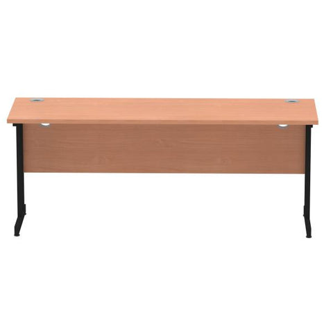 Dynamic MI003220 scrivania (Impulse 1800 x 600mm Straight Desk Beech Top Black Cantilever Leg MI003220 DD)