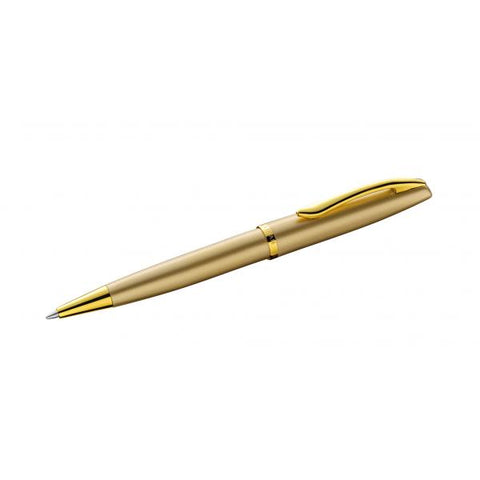 PELIKAN JAZZ NOBLE ELEGANCE SET PENNA STILOGRAFICA E PENNA A SFERA FUSTO ORO INCHIOSTRO BLU