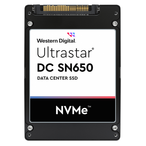 WESTERN DIGITAL ULTRASTAR WUS5EA176ESP5E3 U.3 SSD 7.680 GB PCI EXPRESS 4.0 3D TLC NAND NVME
