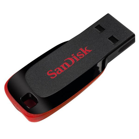 SANDISK CRUZER BLADE 32GB CHIAVETTA USB 2.0 NERO
