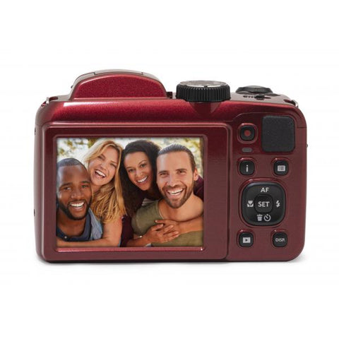 Kodak PIXPRO AZ255 1/2.3 Fotocamera compatta 16,35 MP BSI CMOS 4608 x 3456 Pixel Rosso (Kodak PIXPRO AZ255 1/2.3 Kompakt kame)