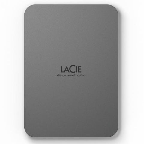 LaCie Mobile Drive Secure disco rigido esterno 2000 GB Grigio