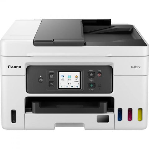 CANON MAXIFY GX4050 STAMPANTE MULTIFUNZIONE INK JET A COLORI RICARICABILE A4 WI-FI 350 FOGLI DUPLEX FAX SCANNER PIANO USB 18ppm