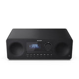 SHARP XL-B720D TOKYO SISTEMA AUDIO TUTTO IN UNO CON RADIO DAB, DAB+, FM, BLUETOOTH, CD-MP3, RIPRODUZIONE USB, CONNESSIONE CUFFIE 60W, COLORE NERO