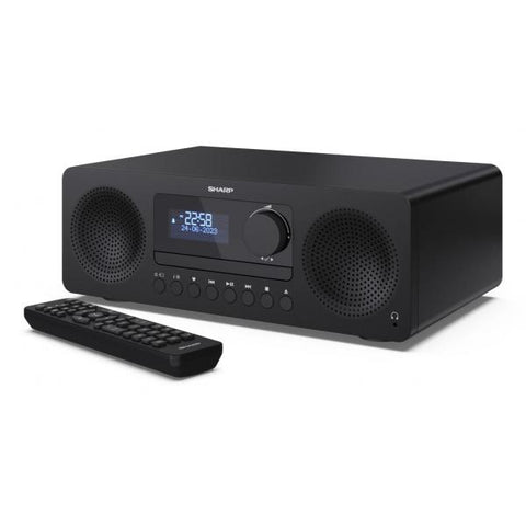 SHARP XL-B720D TOKYO SISTEMA AUDIO TUTTO IN UNO CON RADIO DAB, DAB+, FM, BLUETOOTH, CD-MP3, RIPRODUZIONE USB, CONNESSIONE CUFFIE 60W, COLORE NERO