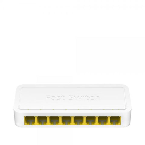 SWITCH 8P 10/100MBPS 5P FASTETH PLASTIC CASE MAX 0.9W UNMANAGED