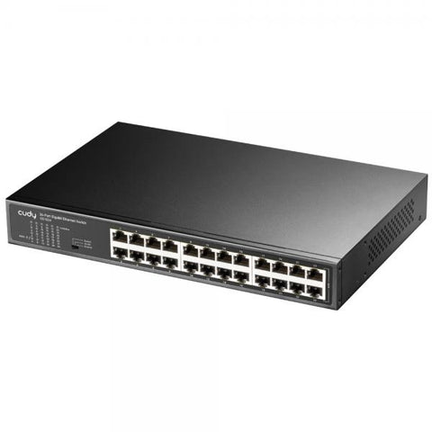 Cudy GS1024 switch di rete Gigabit Ethernet (10/100/1000) Nero