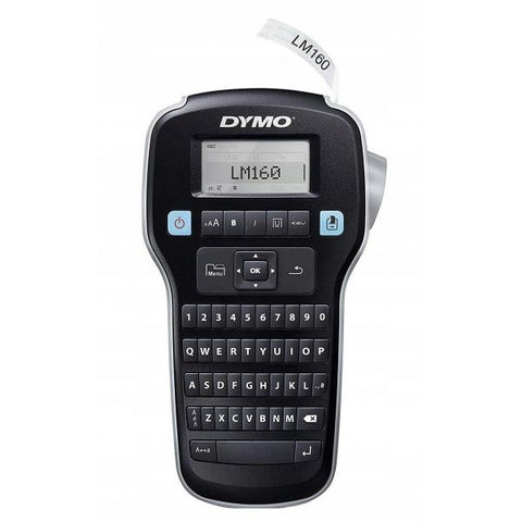 DYMO LabelManager DY LM 160 stampante per etichette [CD] Getto termico d'inchiostro 180 x 180 DPI 12 mm/s D1 QWERTY (LABEL MANAGER 160 QWERTY - VALUE PACK [+ 3 D1 TAPES])
