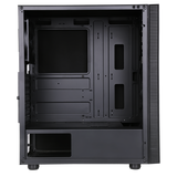 ITEK SYLENT 03 CASE MIDDLE TOWER 2XUSB-A 2.0 1XUSB-A 3.0 3XVENTOLE 120MM RIVESTIMENTO FONOASSORBENTE BLACK