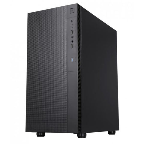 ITEK SYLENT 03 CASE MIDDLE TOWER 2XUSB-A 2.0 1XUSB-A 3.0 3XVENTOLE 120MM RIVESTIMENTO FONOASSORBENTE BLACK