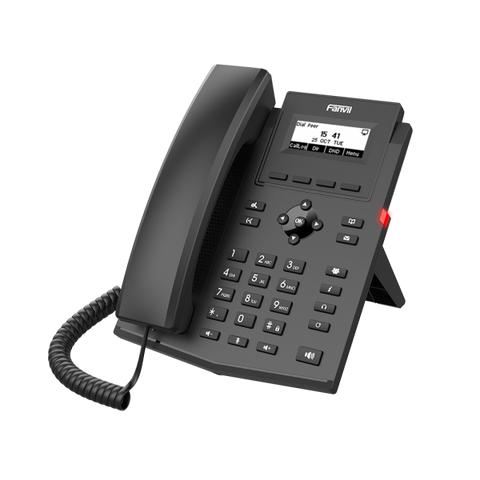 Fanvil X301W telefono IP Nero 2 linee LCD Wi-Fi
