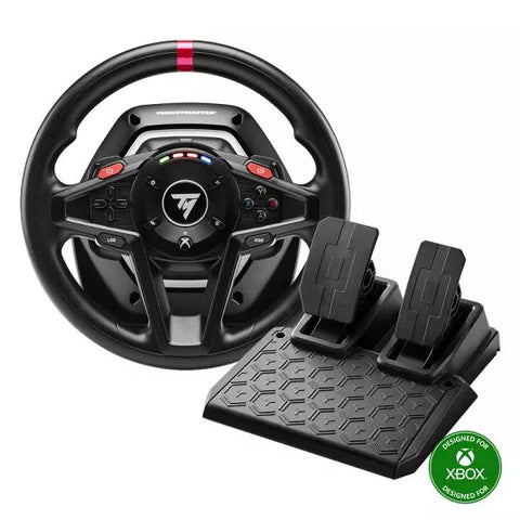 Thrustmaster T128 Nero Sterzo + Pedali PC, Xbox One, Xbox One S, Xbox One X, Xbox Series S, Xbox Series X (THRUSTMASTER T-128-X RACING WHEEL XBOX)