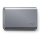 LACIE MOBILE SECURE STKH1000800 SSD 1TB ESTERNO PORTATILE HIGH PERFORMANCE CRITTOGRAFATO USB-C 3.2 GEN 2 256 BIT AES GRIGIO