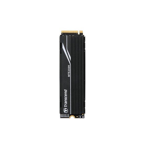 TRANSCEND TS2TMTE250H SSD 2.000GB M2 2280 NVME GEN4 3D NAND TLC VELOCITA DI LETTURA 7100 MB/S VELOCITA DI SCRITTURA 6500 MB/S BLACK