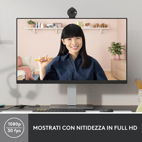 Logitech Brio 300 (Logitech Brio 300 Webcam Black)